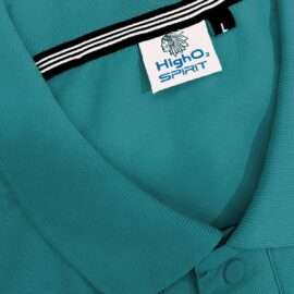 HighO2 Spirit Collar T-shirts AQUA-MARINE