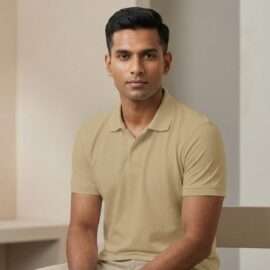 Athli Pro Collar T-shirt Desert Sand