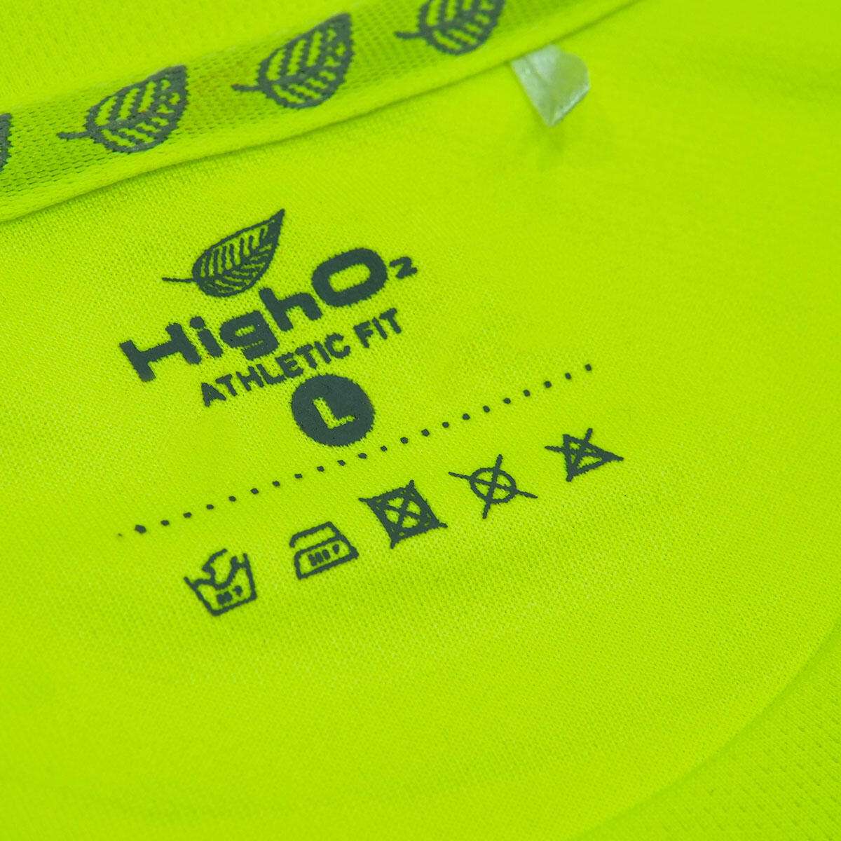 High O2 Crew Neck T-shirt FLUORESCENT-GREEN