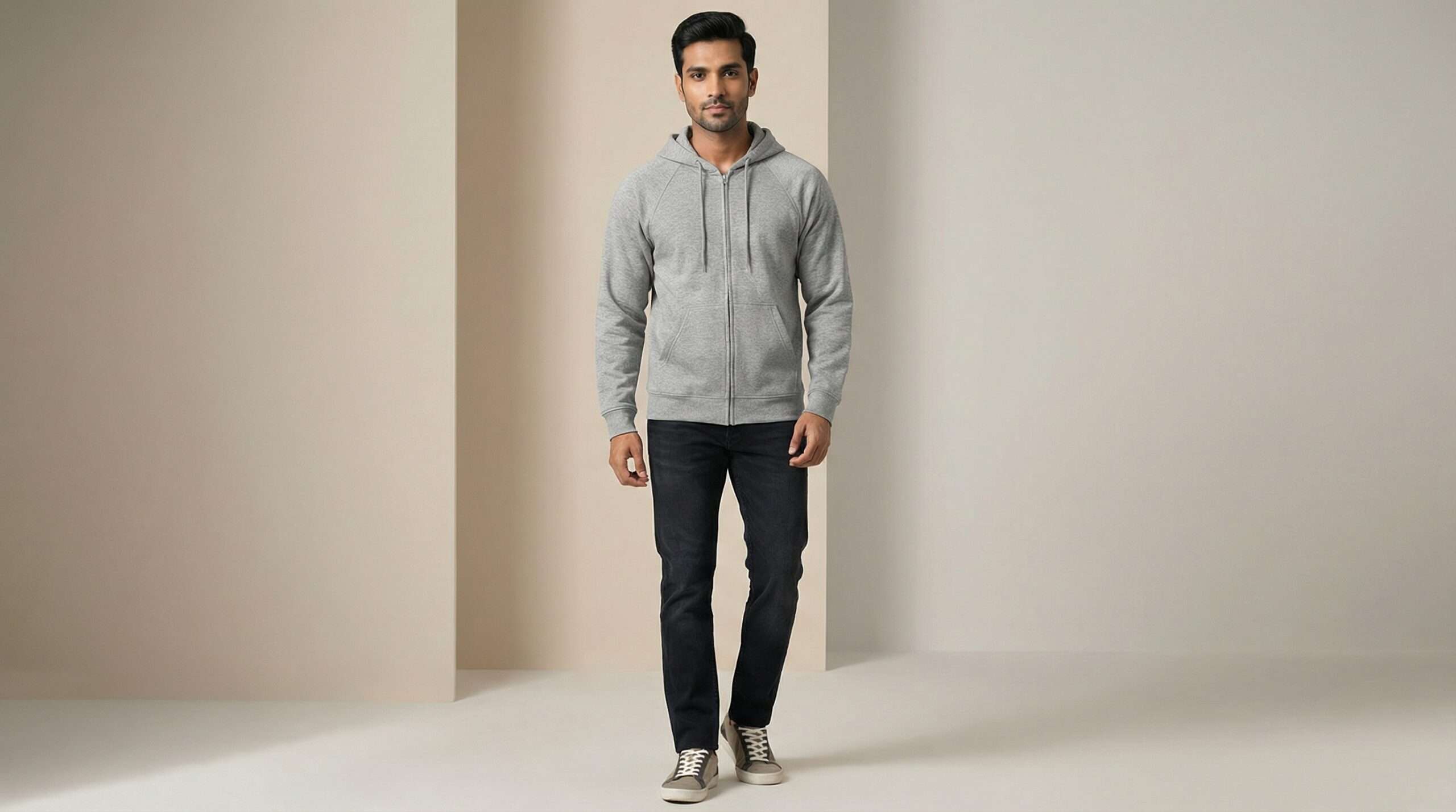 Ruffty Arctic Hoodies Grey-Melange