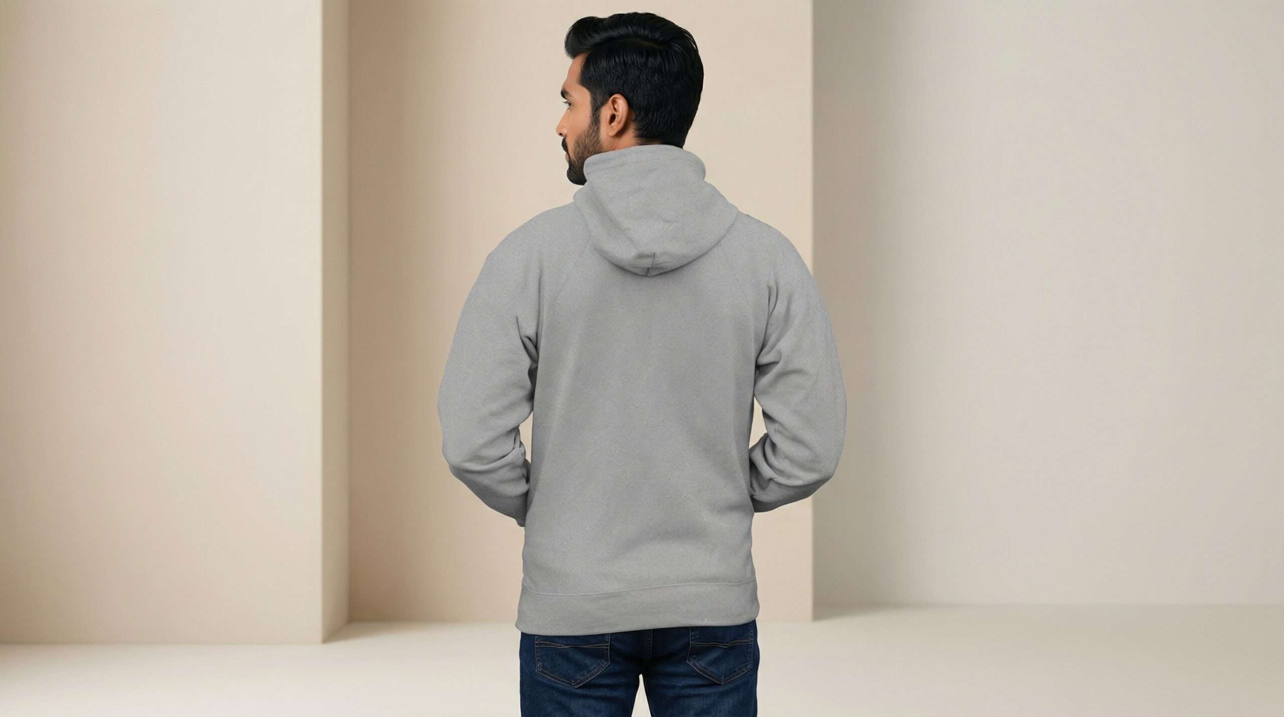 Ruffty Arctic Hoodies Grey-Melange - Image 2