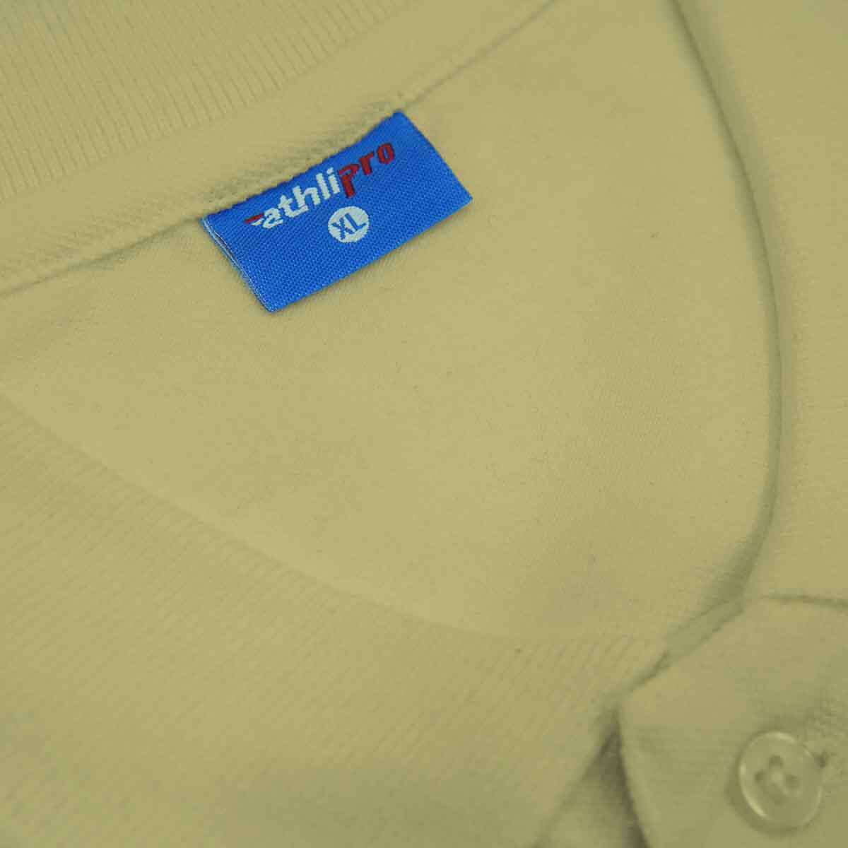 Athli Pro Collar T-shirt Ivory - Image 3