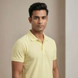 Athli Pro Collar T-shirt Ivory