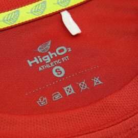 High O2 Crew Neck T-shirt Red