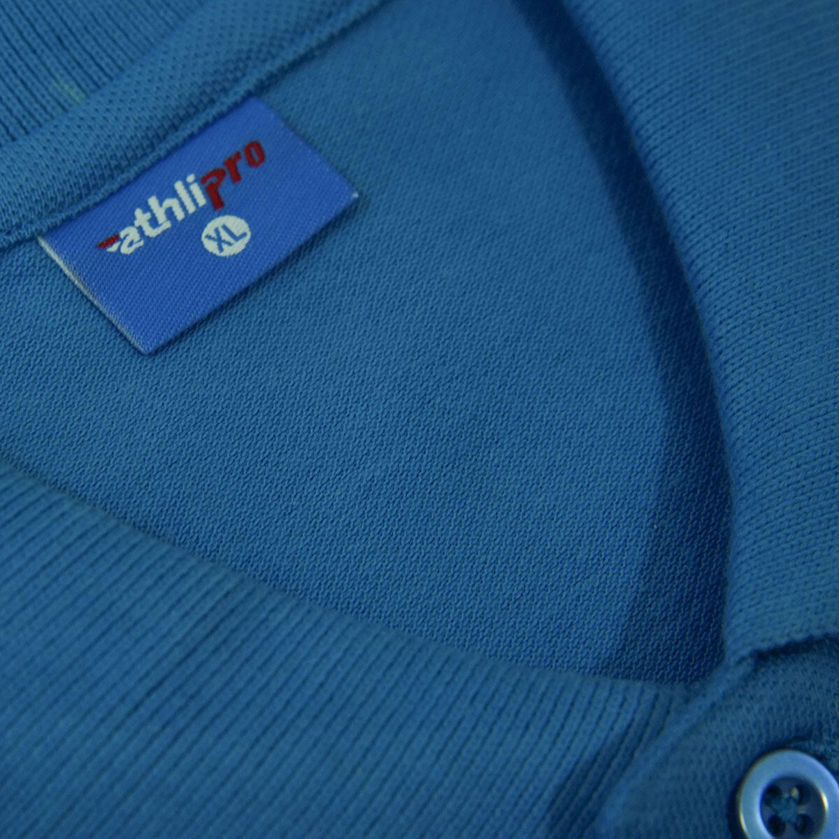 Athli Pro Collar T-shirt sky blue - Image 3