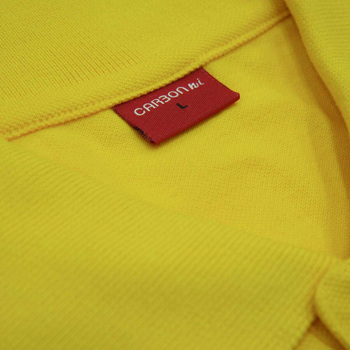 Carbon ni Solid Collar T-shirt SUNFLOWER - Image 3