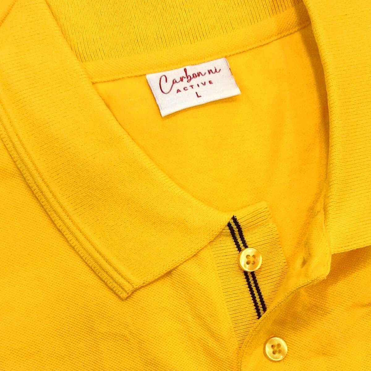 Carbon Ni Active Collar T-Shirt Sunflower - Image 3