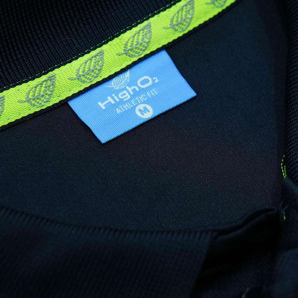 High O2 Collar T-shirt ROYAL-TRUE NAVY - Image 3