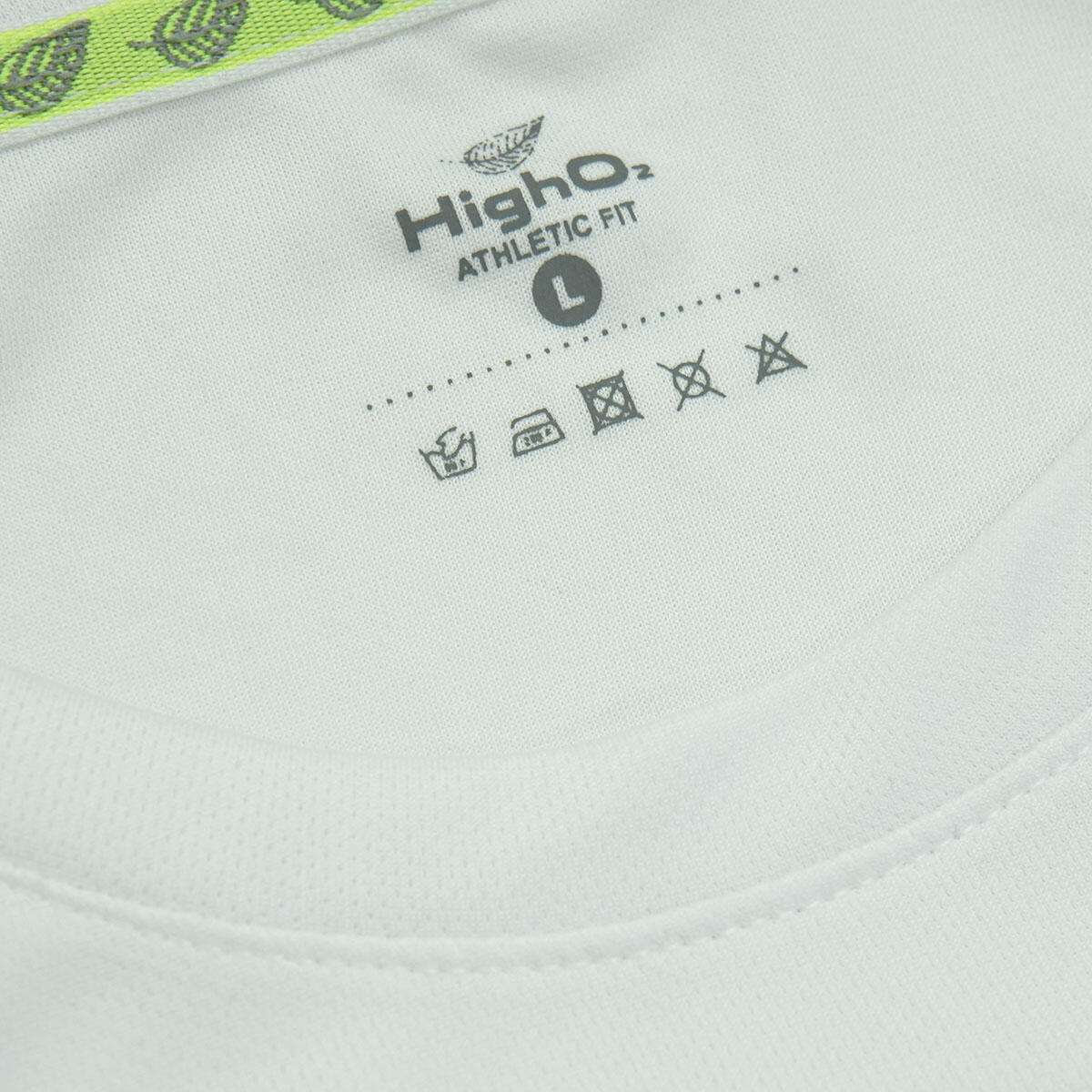 High O2 Crew Neck T-shirt WHITE