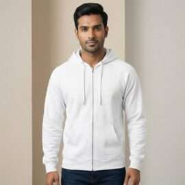 Ruffty Arctic Hoodies White