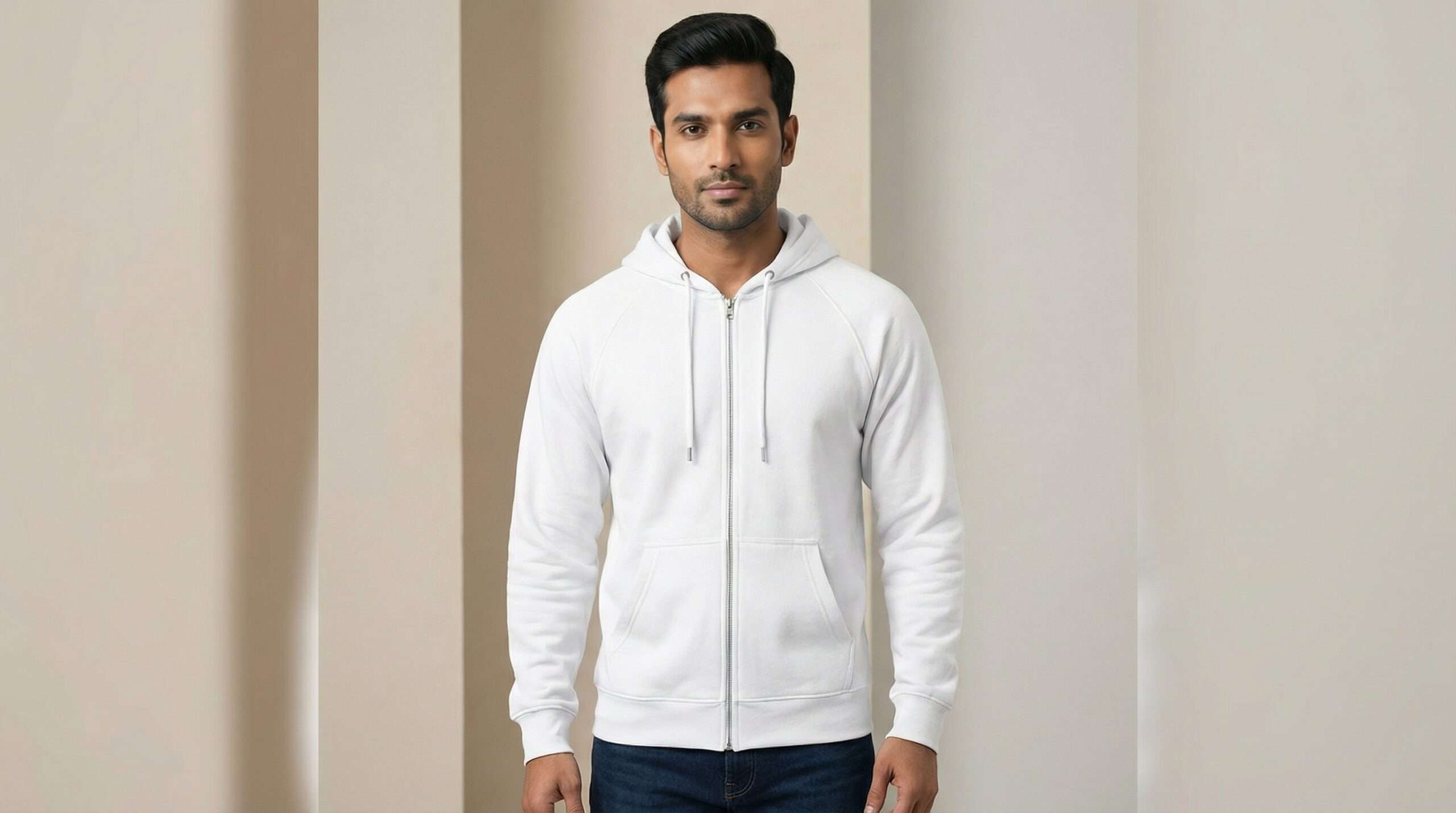 Ruffty Arctic Hoodies White