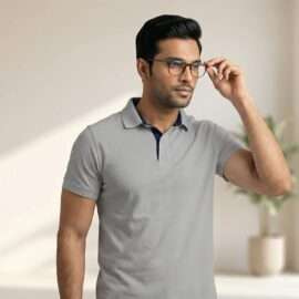 High O2 Oxi Polos Grey