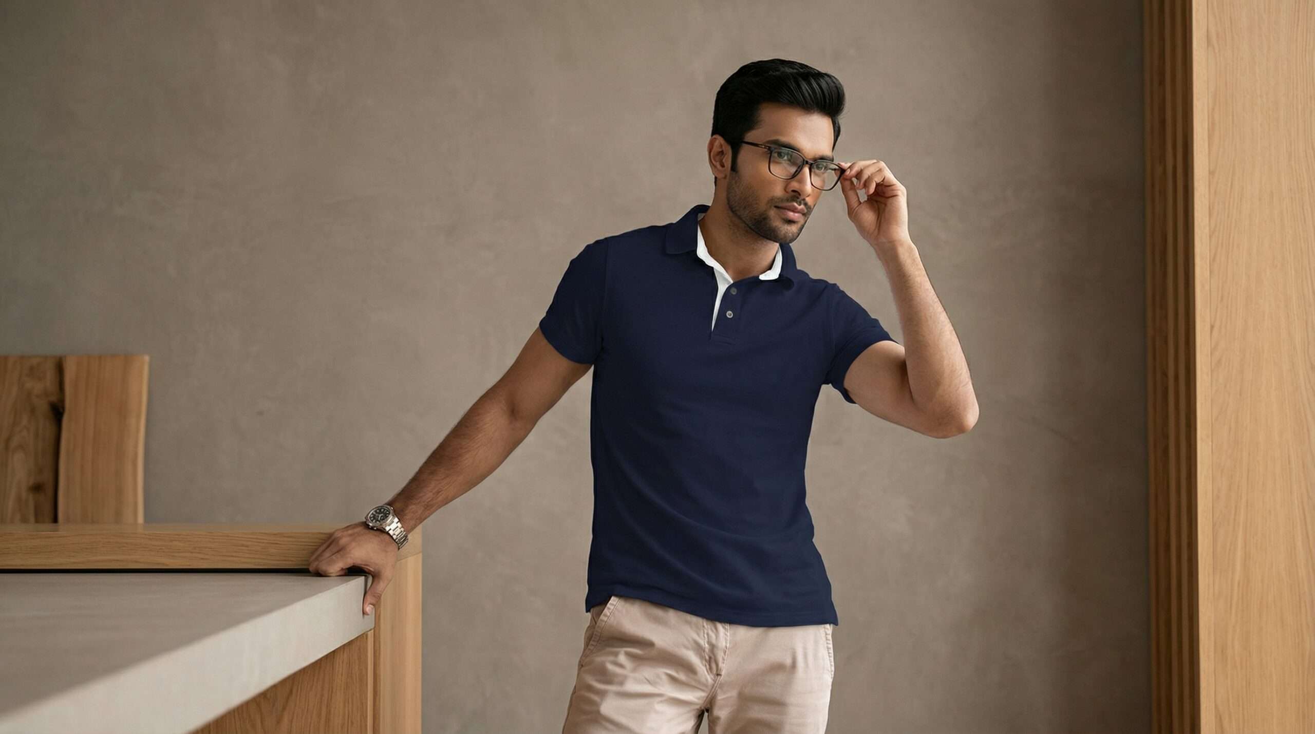 High O2 Oxi Polos Navy-blue - Image 2