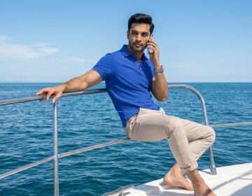 High O2 Oxi Polos Royal blue